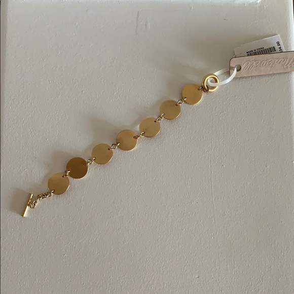 Gold madewell bracelet - Picture 2 of 3